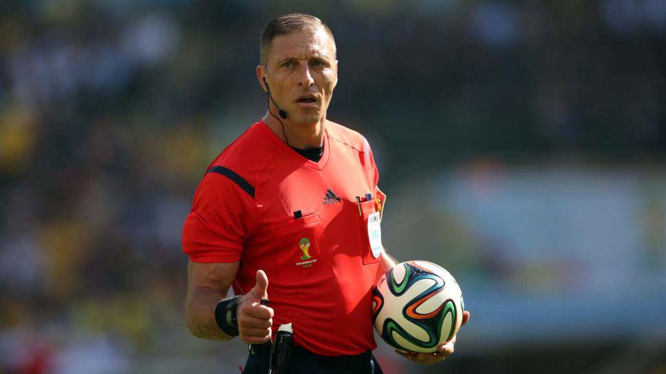Neacutestor Pitana fue oficializado por la FIFA como arbitro para Rusia 2018