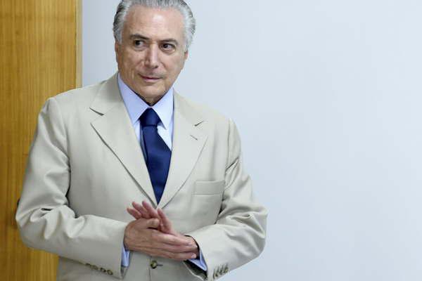 Detienen a amigos y asesores de Michel Temer por pago de sobornos 