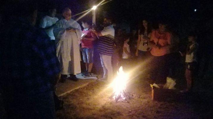En Choya se vivioacute el saacutebado de Gloria con un templo colmado