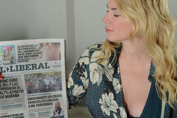 Me emociona que el diario maacutes importante de Santiago del Estero me haga una nota