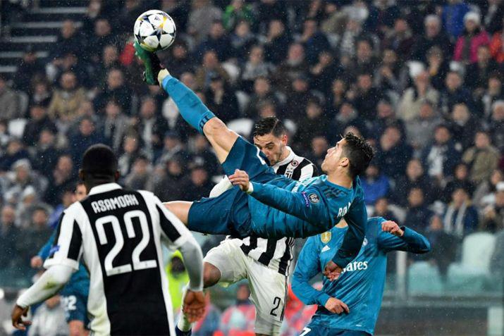 De chilena el portugués puso el 2 a 0 del Real Madrid sobre la Juventus