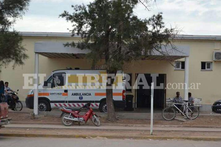 El motociclista herido fue derivado al Hospital de Añatuya