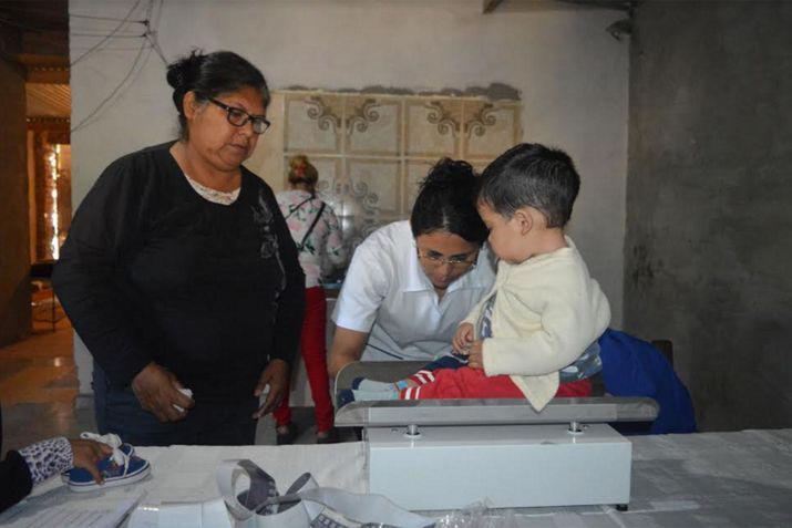 El operativo de salud en el barrio Villa Griselda se hizo por medio de la Asociación Civil Reflejos de Esperanza