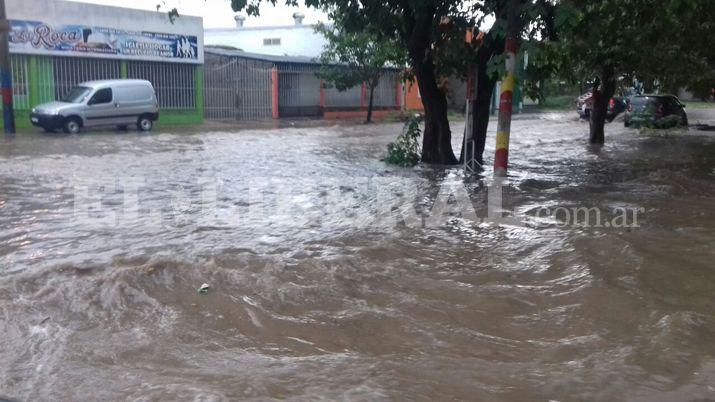 La tormenta ocasionoacute muacuteltiples filtraciones y un derrumbe