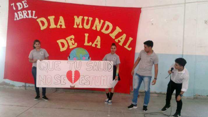 Diacutea Mundial de la Salud en el Colegio Secundario Joseacute de San Martiacuten