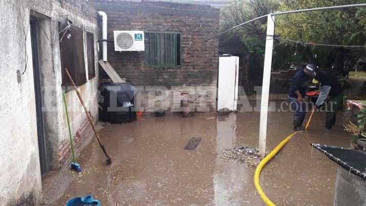 El fuerte temporal afectoacute de gran manera a Ojo de Agua