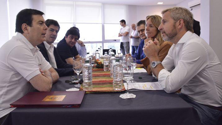 El Gobernador Zamora mantuvo una reunioacuten con el ministro Frigerio