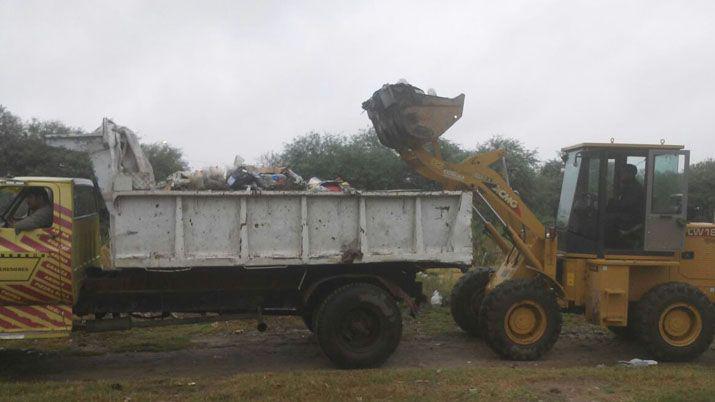 Realizan limpieza desmalezamiento y desobstruccioacuten en los barrios