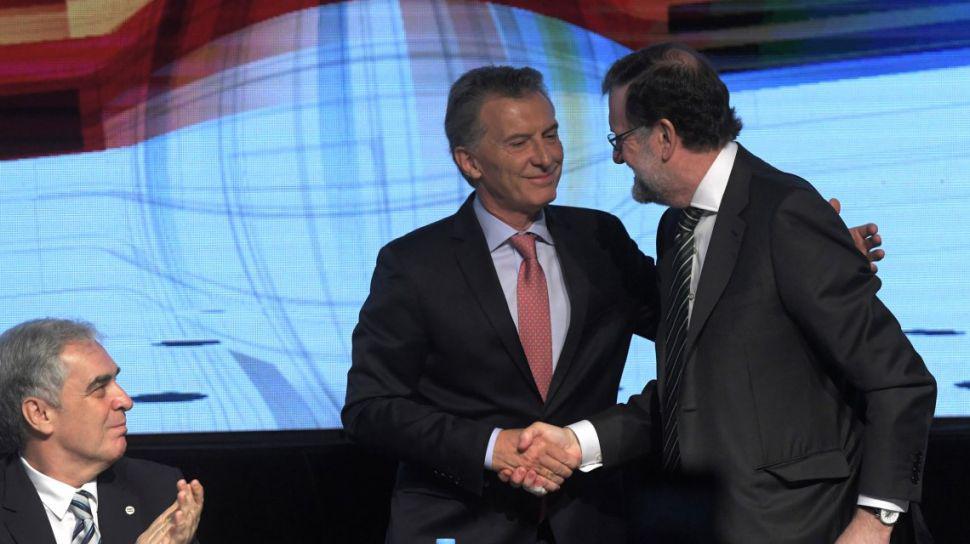 Macri y Rajoy tras la reunioacuten- Vamos por el mismo camino