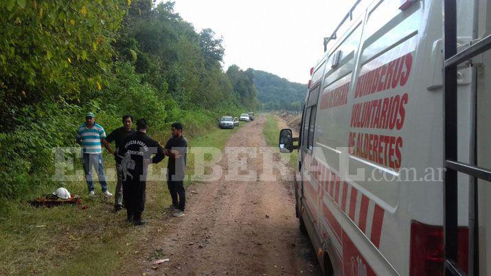 EL LIBERAL y Canal 7 uacutenicos medios en el lugar de la tragedia aeacuterea