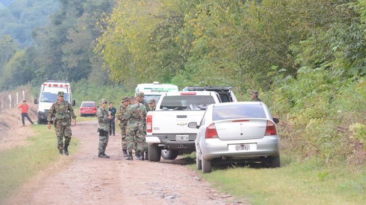 Numerosas fuerzas de seguridad de movilizaron a raíz de la tragedia aérea
