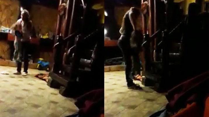 Habloacute la nintildeera que filmoacute los maltratos- Lo estaba ahogando en la bantildeera