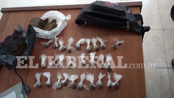 La sustancia secuestrada