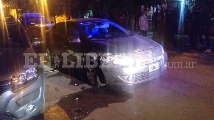 Importantes dantildeos materiales en triple choque