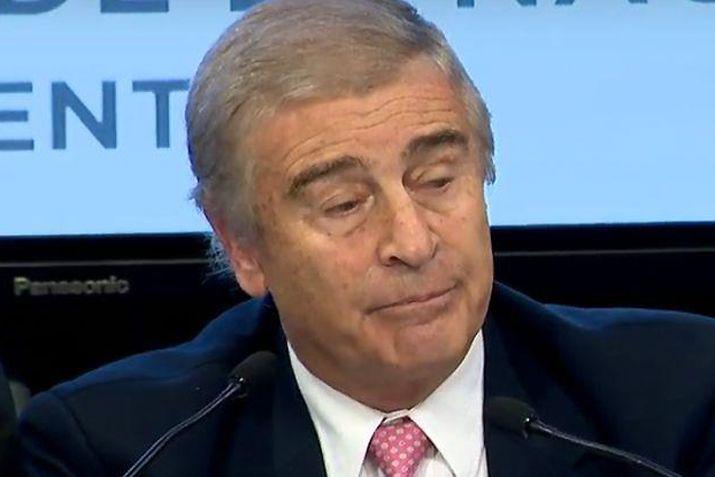 El ministro Aguad sostuvo a los legisladores que buscarn el submarino por el tiempo que sea necesario