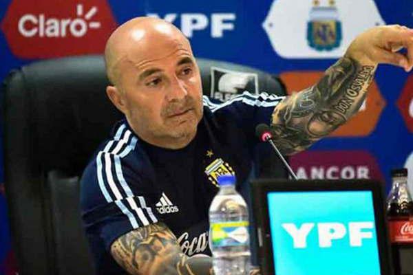 Jorge Sampaoli empezoacute a ajustar los uacuteltimos detalles