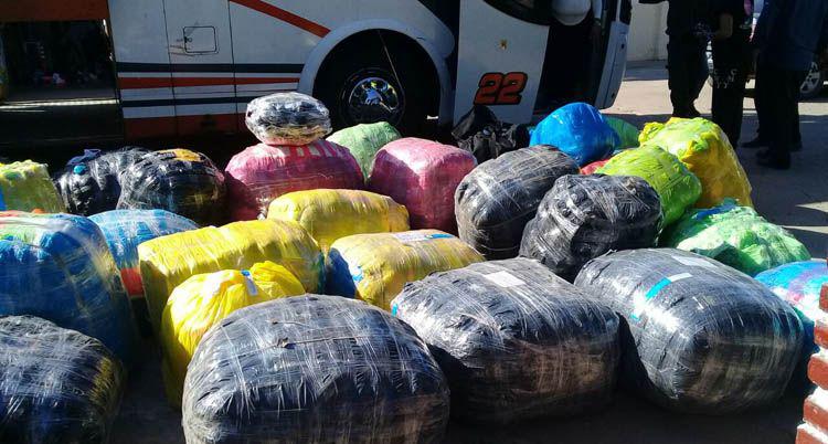 Secuestran mercaderiacutea valuada en 800 mil y detienen a una mujer