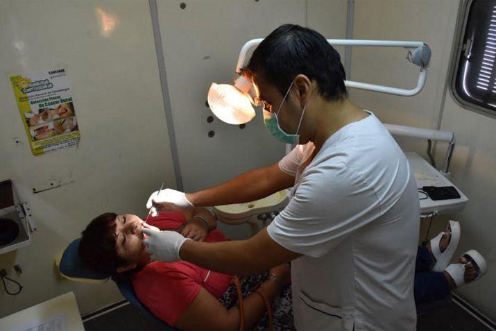 El operativo sanitario fue desarrollado por médicos y personal del Ministerio de Salud