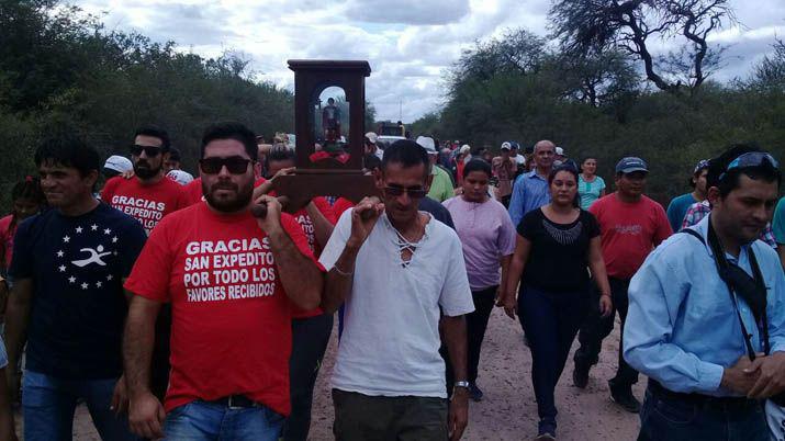 La fe por San Expedito se hace sentir en Choya y la regioacuten