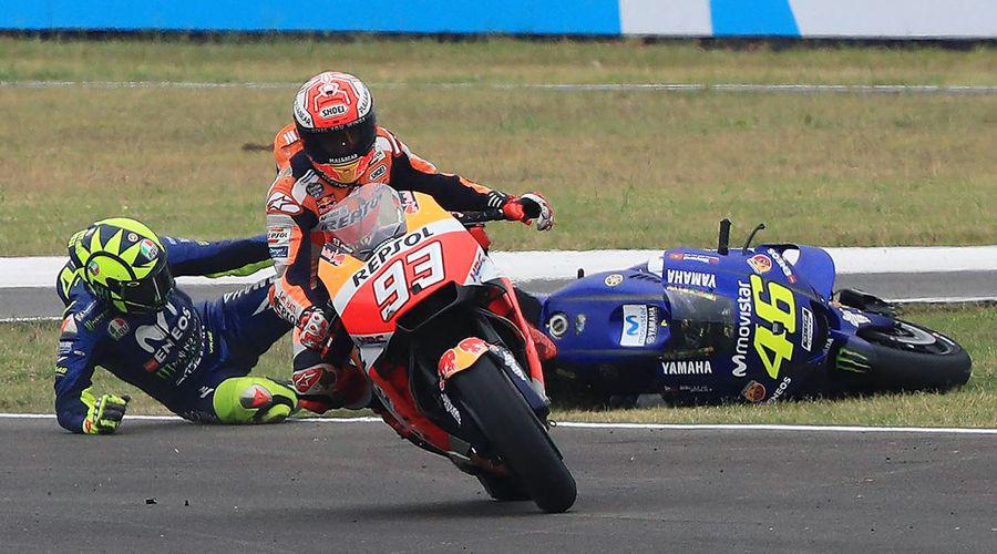 Maacuterquez a Rossi- Si tiene miedo es su problema