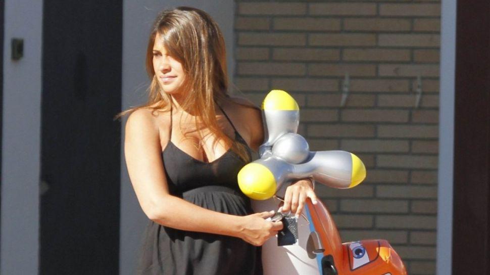 La tierna foto de Antonela Roccuzzo con sus hijos