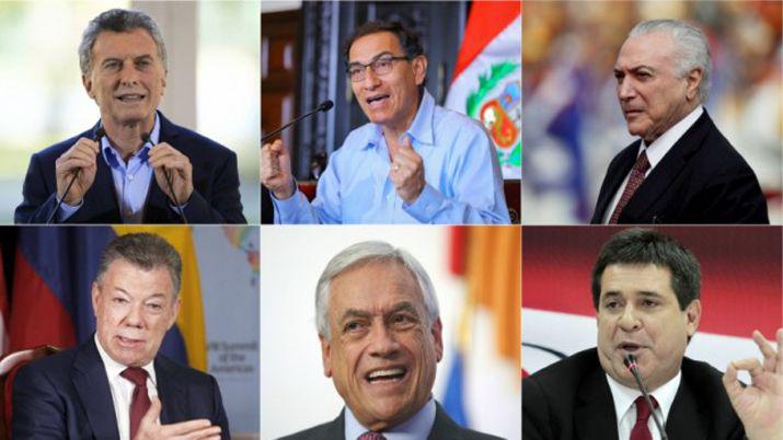 Seis paiacuteses entre ellos Argentina se retiran de la Unasur