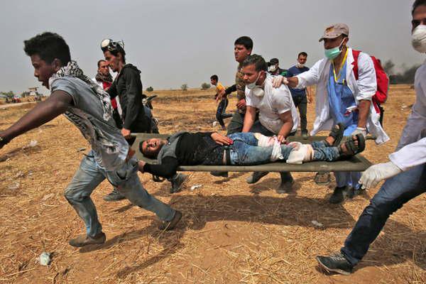 Israel matoacute a cuatro palestinos en protesta en la Franja de Gaza