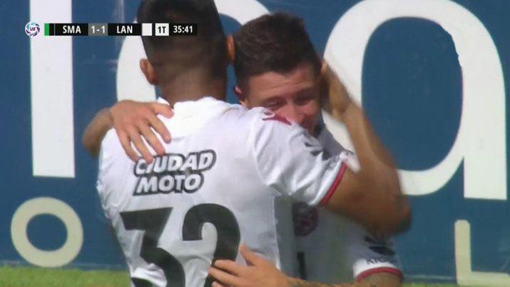 San Martín y Lan�s empataron 