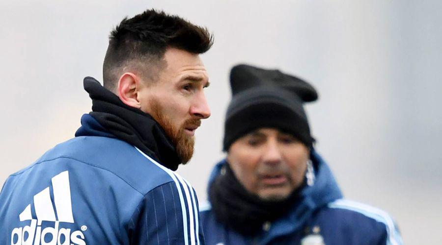 Lionel Messi y Jorge Sampaoli se reunieron en Barcelona