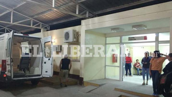 La víctima fue asistida en el Hospital Zonal de Las Termas