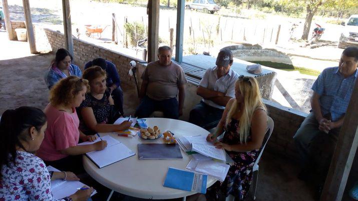 Teacutecnicos y productores compartieron actividades productivas y organizativas