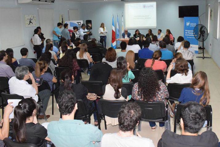 Las jornadas de capacitación se efectuaron en el predio del Polideportivo Provincial