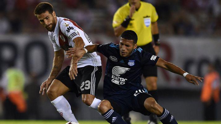 River le ganoacute a Emelec en el Monumental