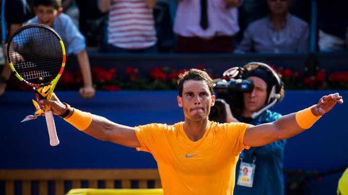 Nadal volvioacute a ganar y es semifinalista en el torneo Conde de Godoacute