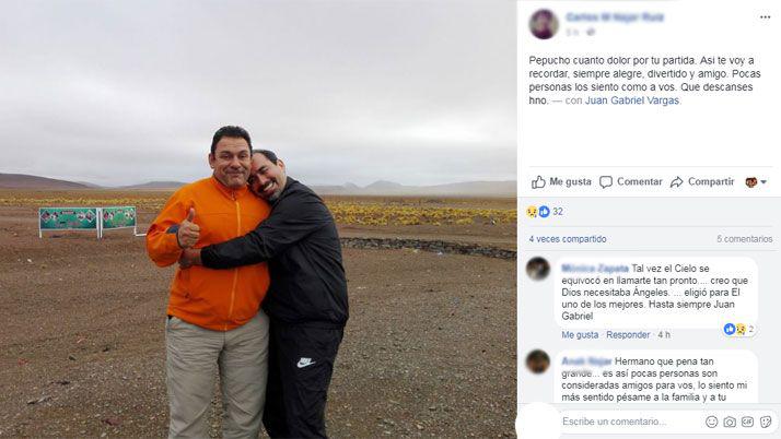 Despiden en redes a santiaguentildeo que fallecioacute en un accidente en La Cordillera de Los Andes