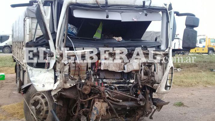 Uno de los camiones protagonistas