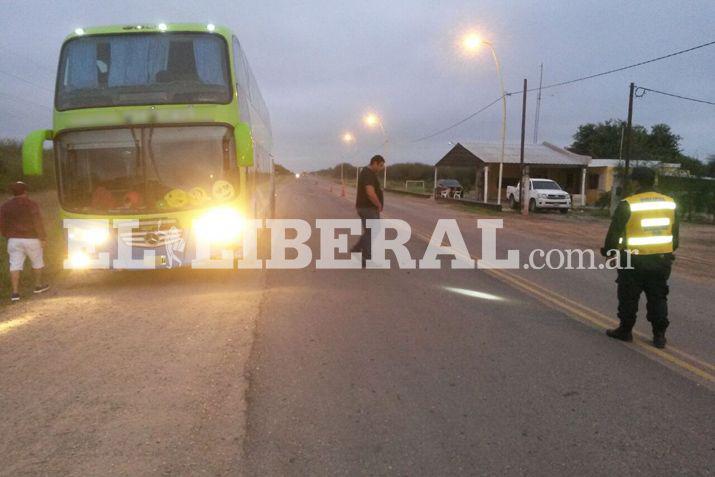 La mercadería era transportada en un colectivo que viajaba desde la frontera con Bolivia hacia Buenos Aires