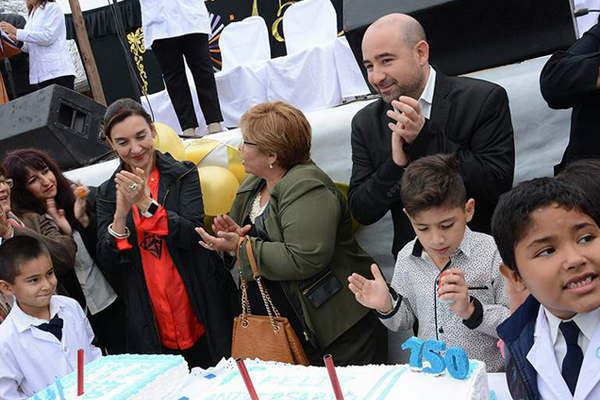 La Escuela Ndeg 45 Leopoldo Lugones de Los Quiroga celebroacute sus 150 antildeos de existencia