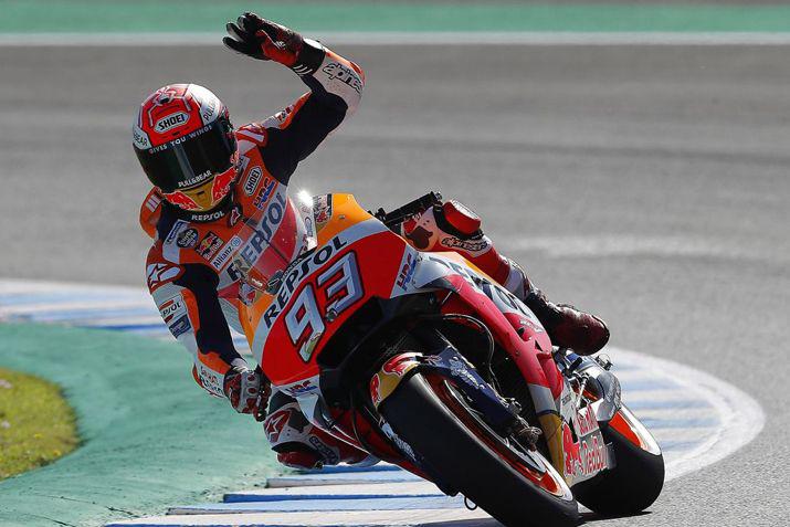 El cataln Marc Mrquez cantó victoria en el trazado de Jerez