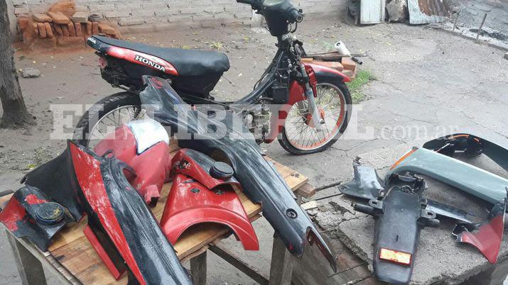 Colonia Dora- la policiacutea recuperoacute una moto robada