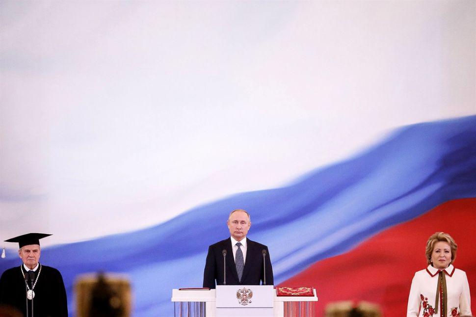 Vladiacutemir Putin tomoacute posesioacuten de su cuarto mandato en Rusia