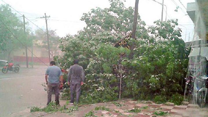 En detalle- la cantidad de lluvia en cada ciudad