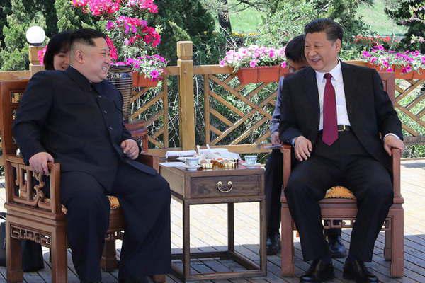 Kim acude al apoyo de China antes de su cumbre con Trump