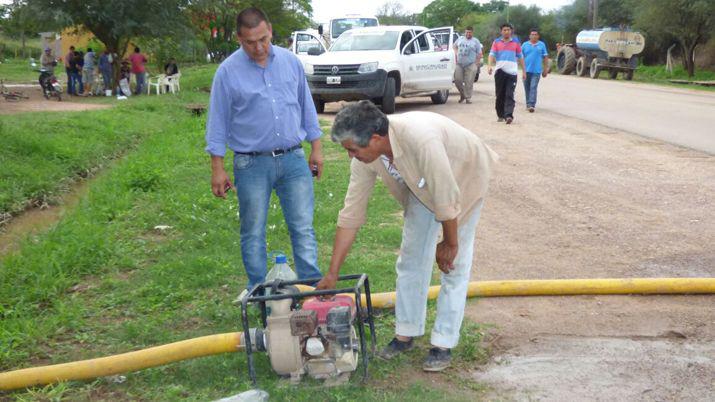 Familias e instituciones fueron asistidas en Tintina tras la tormenta