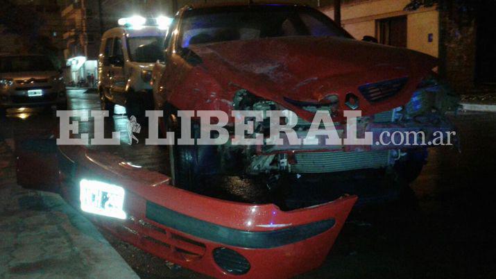 El intendente de Monte Quemado protagonizoacute  un violento accidente