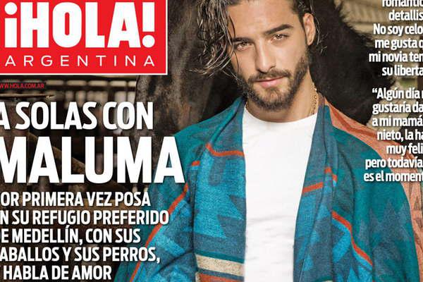 Maluma abre su corazoacuten en la nueva edicioacuten  de iexclHOLA Argentina