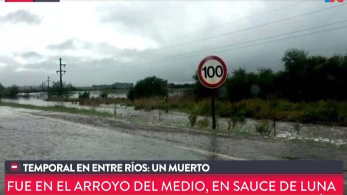 Murioacute cuando intentaba resguardarse del temporal