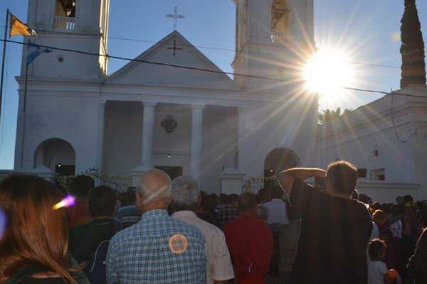 Alrededor de 70 mil peregrinos habiacutean ingresado hasta anoche a la Villa Mailiacuten