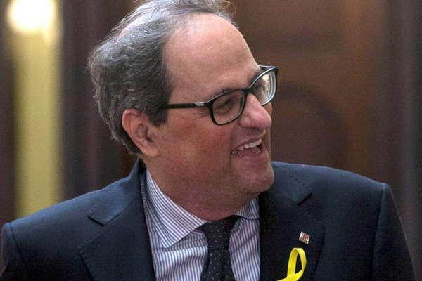El Parlamento catalaacuten busca hoy elegir a Quim Torra