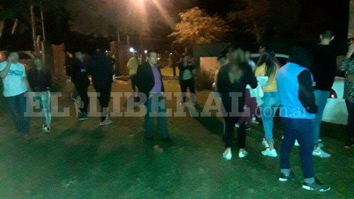 Operativo- desalojan fiesta de un colegio con gran cantidad de bebidas alcohoacutelicas